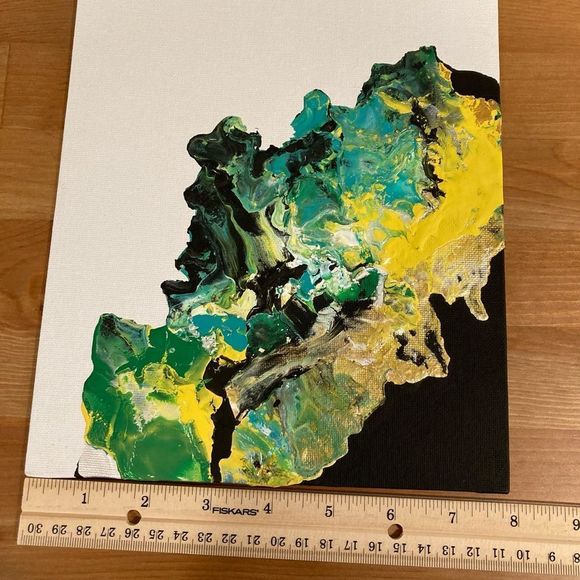 New Original Signed Artwork Acrylic on Canvas - Picture 3 of 5